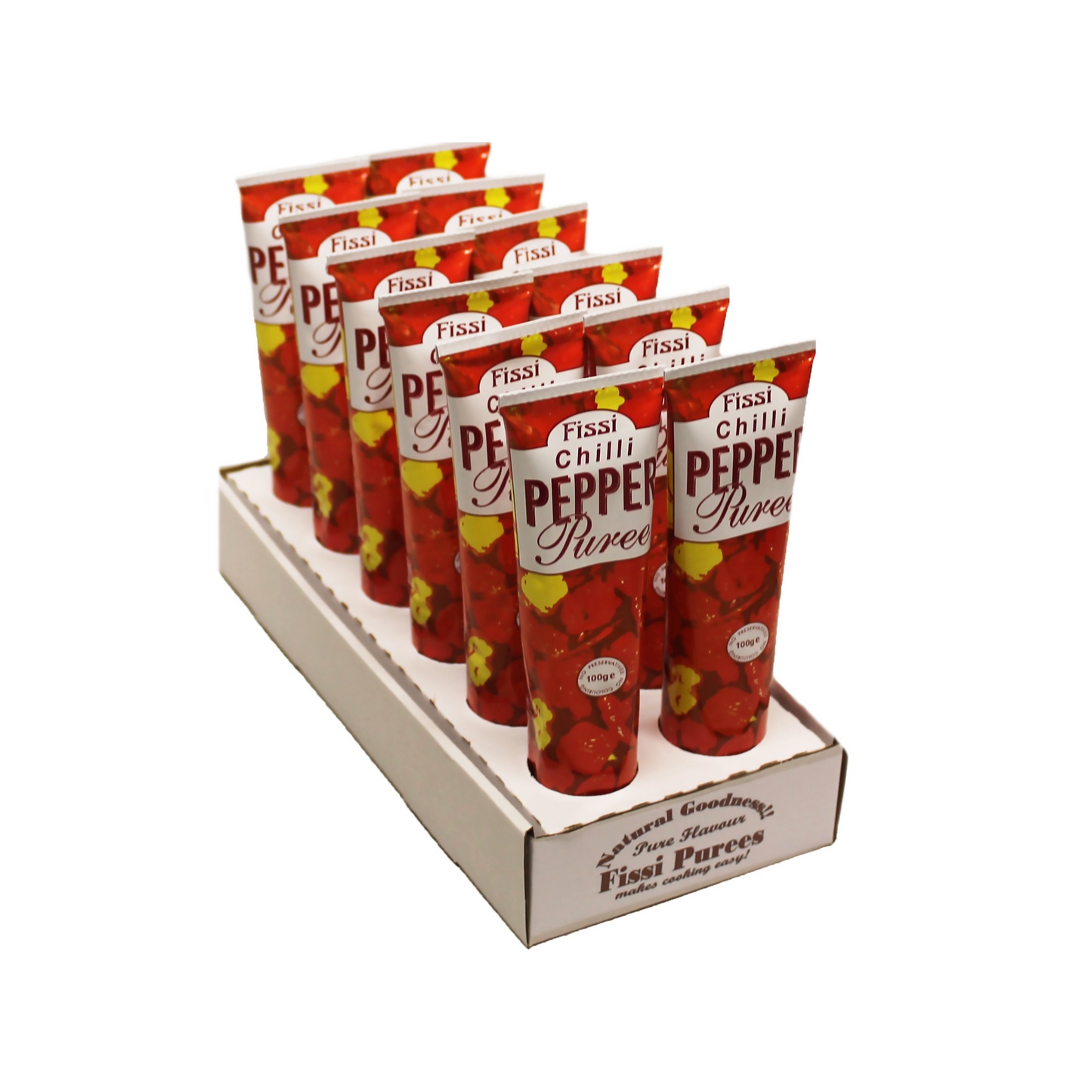FiSSi Red Chilli Pepper Purée (12 Pack) - Sunshine Foods