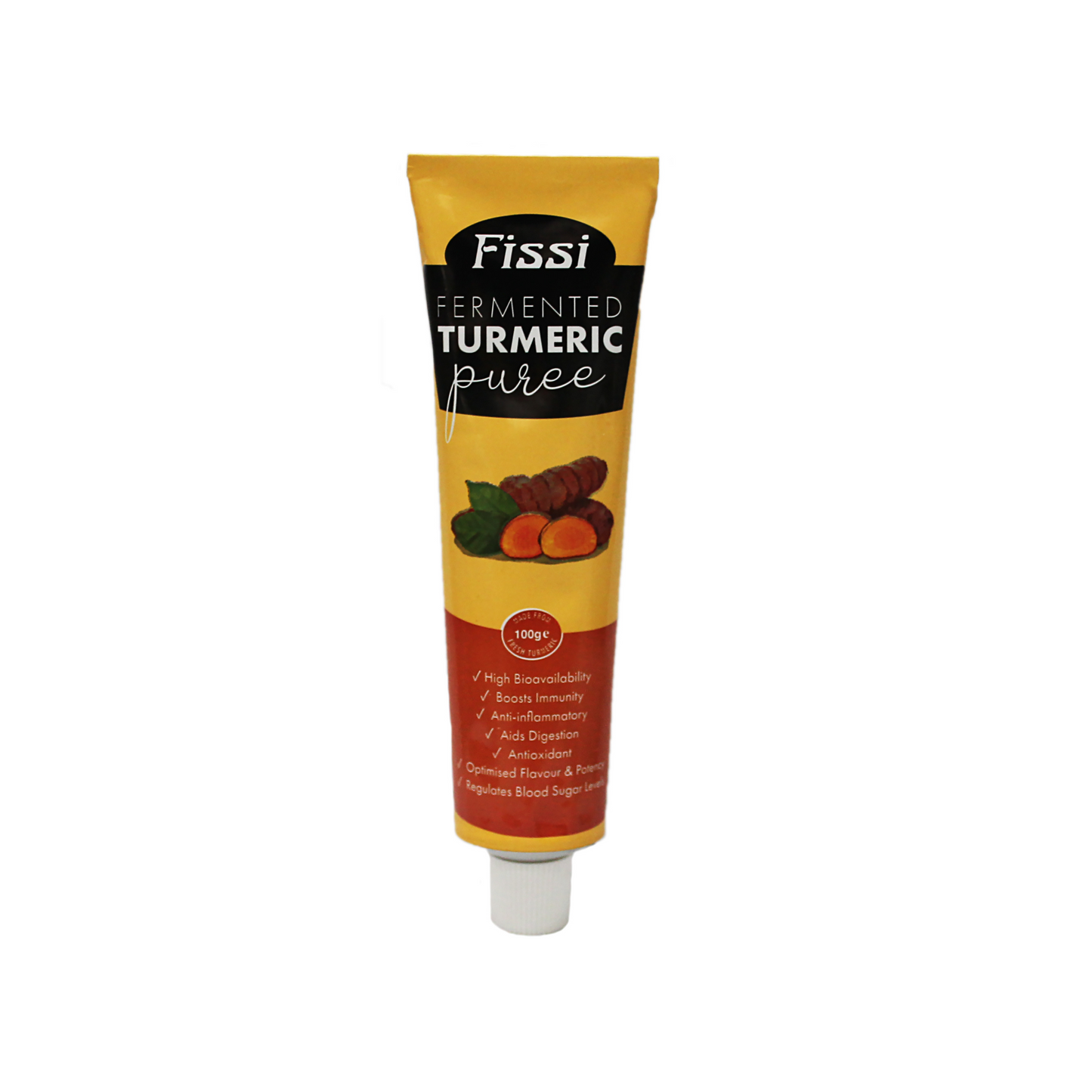 FiSSi Fermented Turmeric Purée (6 Pack) - Sunshine Foods